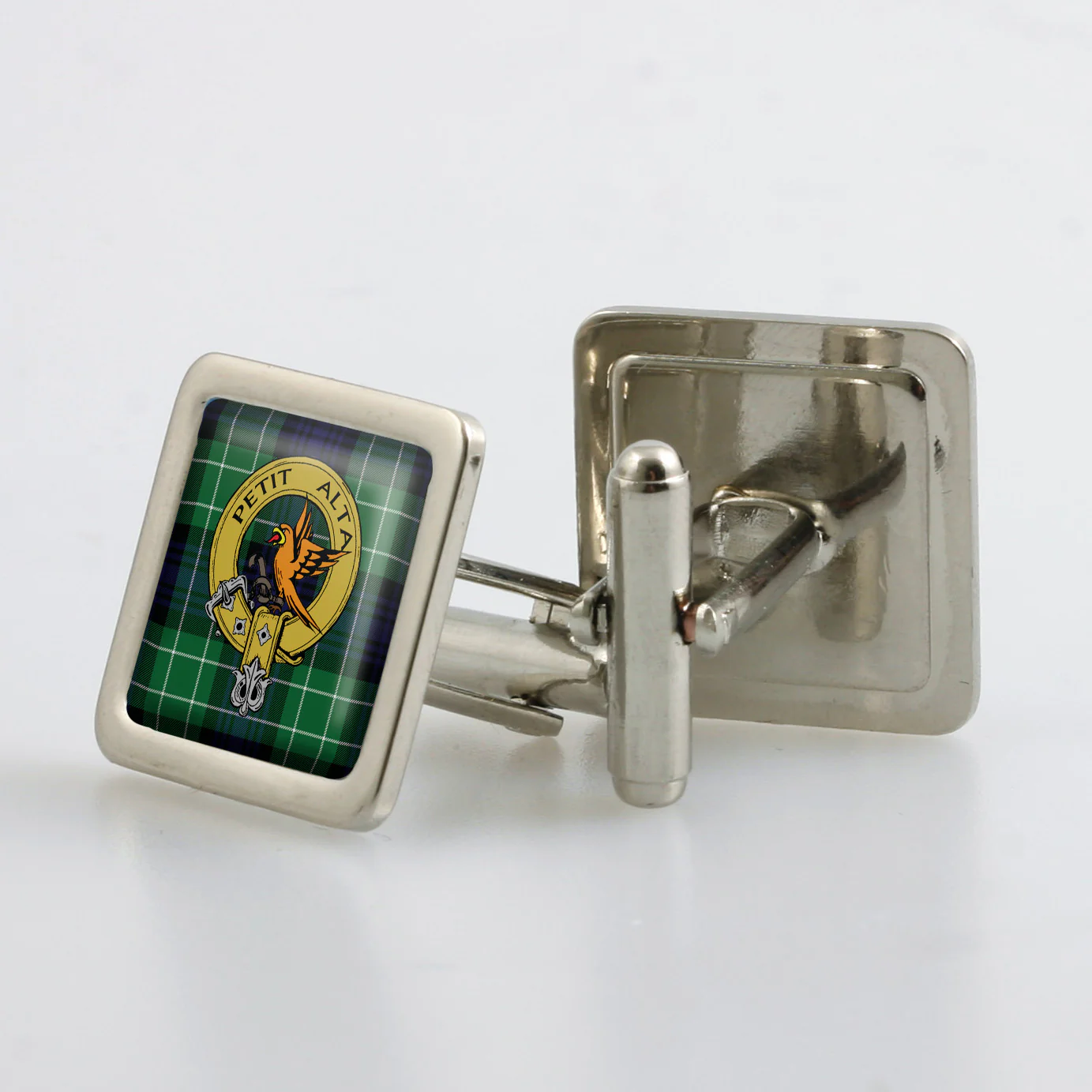 Abercrombie Clan Crest Cufflinks - Image 2