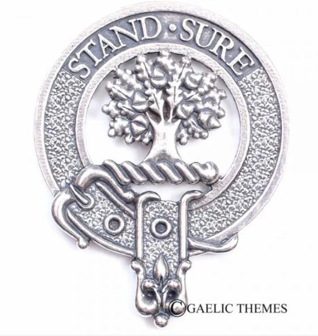 Anderson Clan Crest Badge in Pewter - Image 2