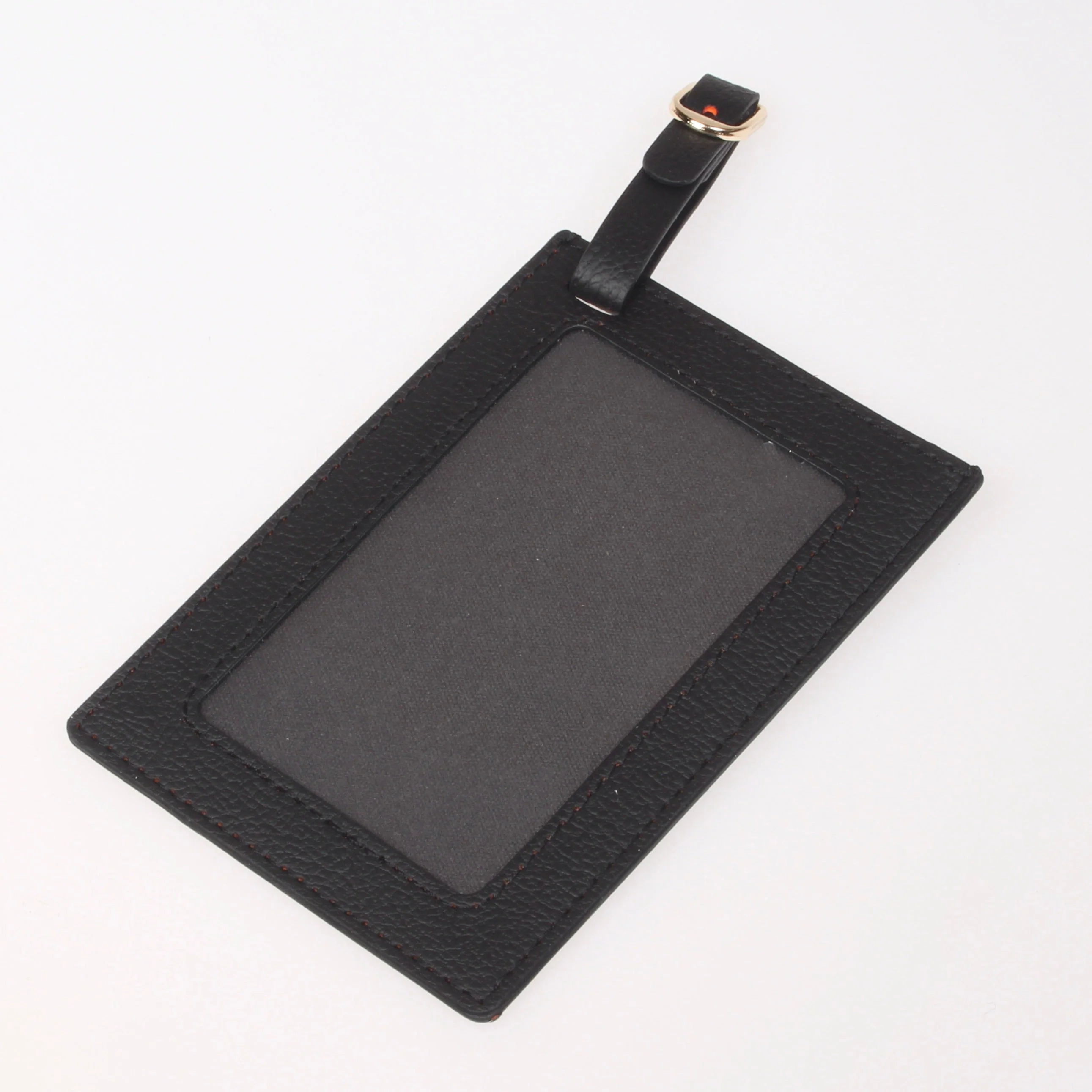 Anderson Clan Crest Engraved PU Leather Luggage Tag - Image 2