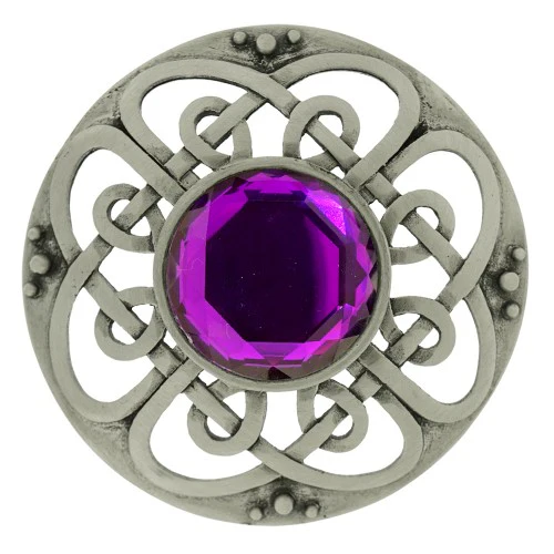 Antique Culloden Plaid Brooch - Image 4