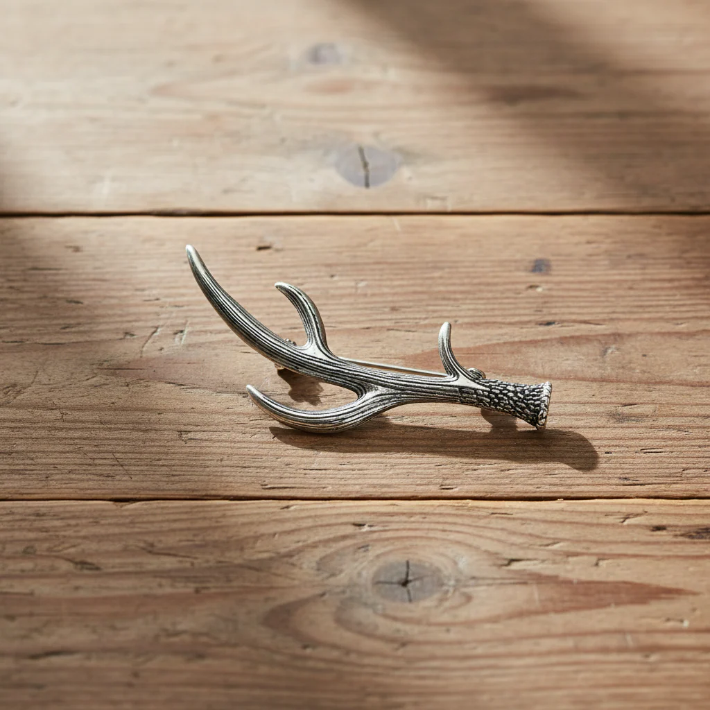 Stag Antler Kilt Pin