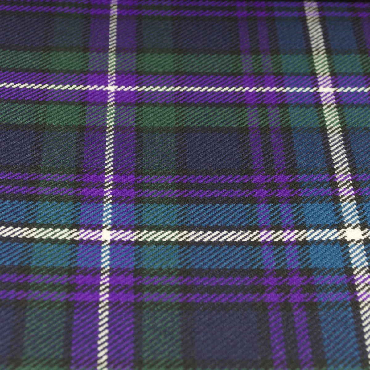 Auld Lang Syne - Purple, Heavy Weight Tartan per meter - Discounted Price