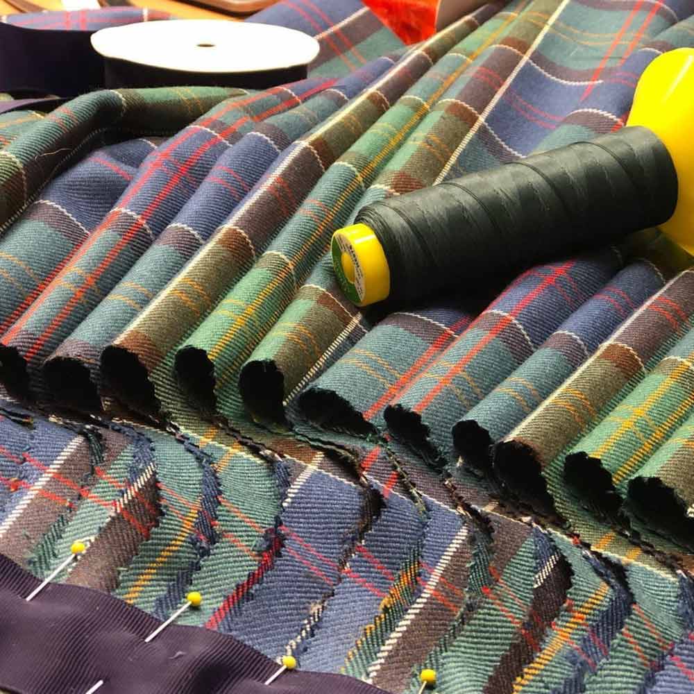 Ayrshire District Mediumweight Hand Stitched Kilt - Image 2