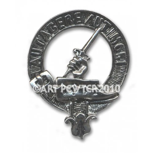 Barclay Pewter Clan Crest Buckle For Kilt Belts - Image 2