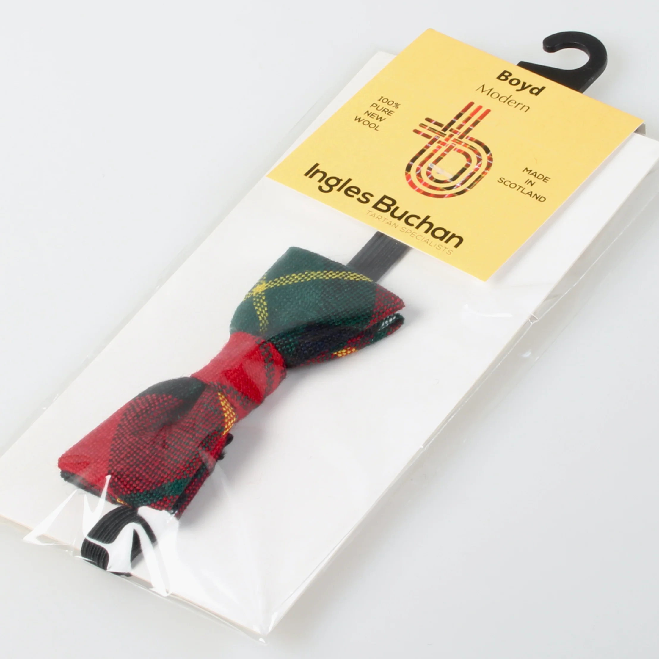 Boyd Modern Childs Size Tartan Bow Tie