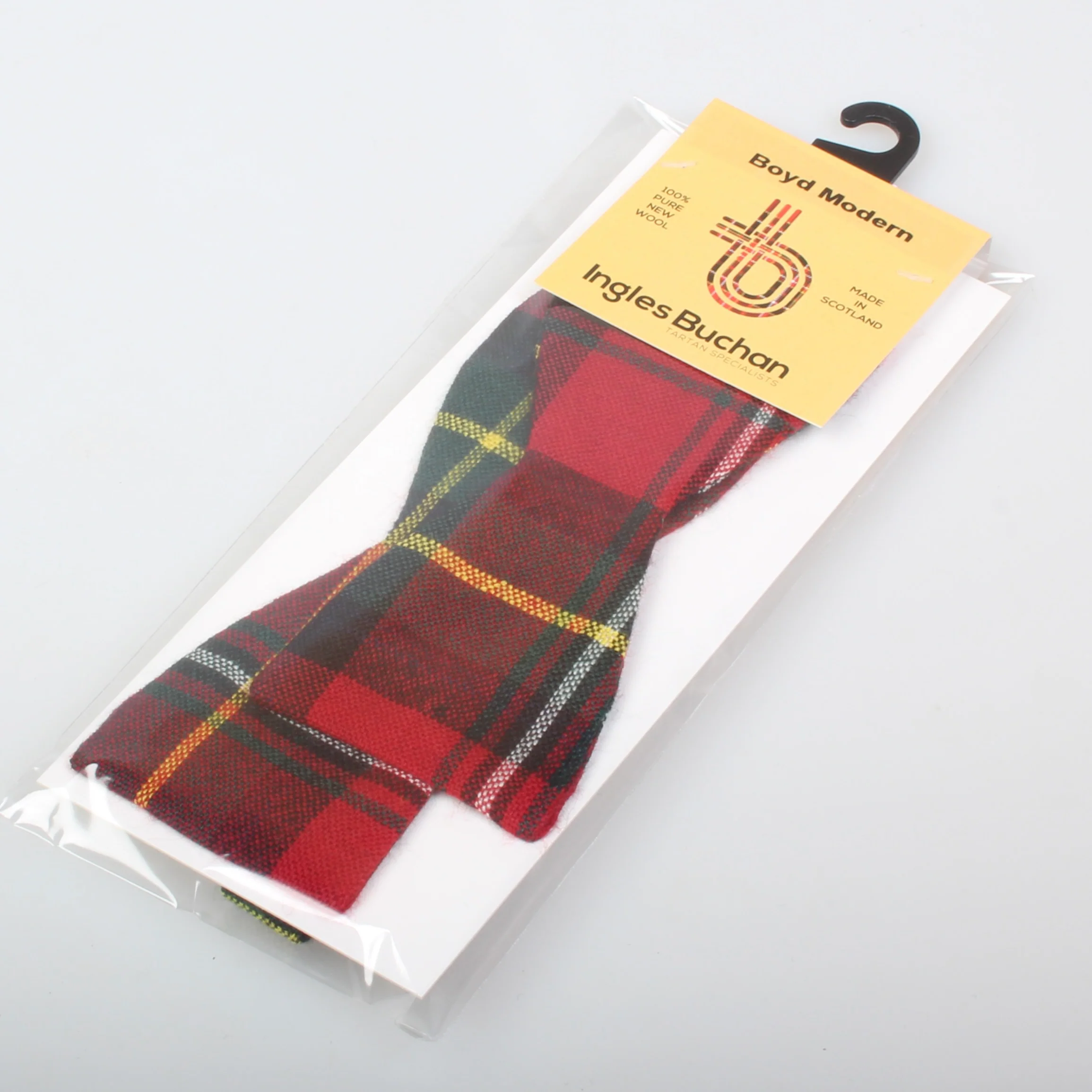 Boyd Modern Tartan Self Tie Bow Tie