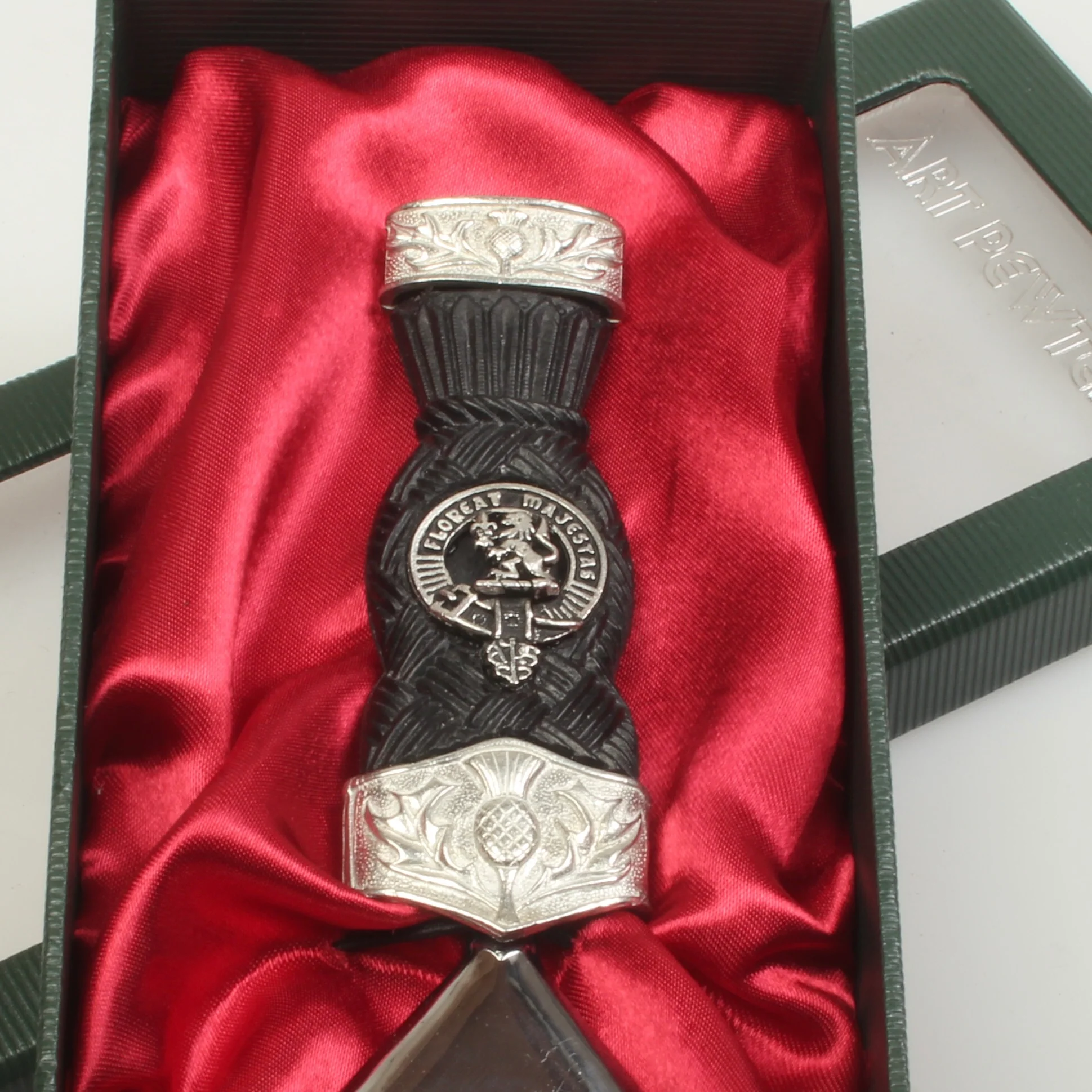Brown Clan Crest Bottle Opener Sgian Dubh - Image 3