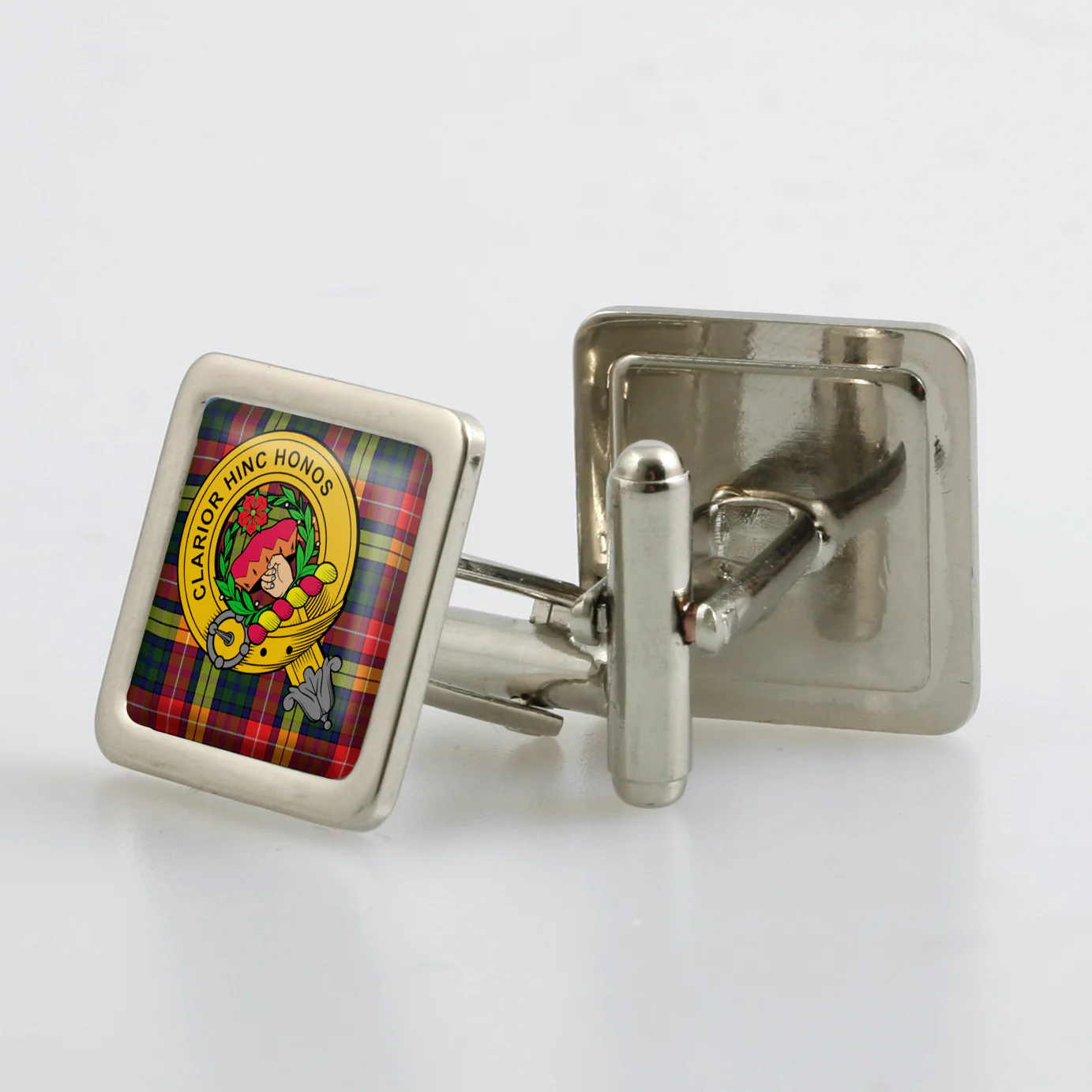 Buchanan Clan Crest Cufflinks - Image 3