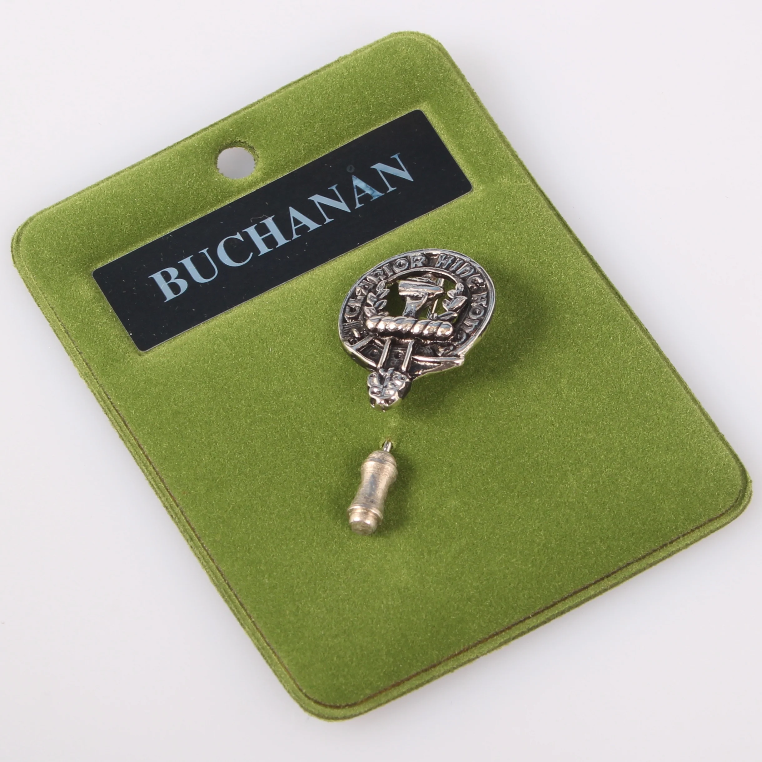 Buchanan Clan Crest Pewter Tie Pin
