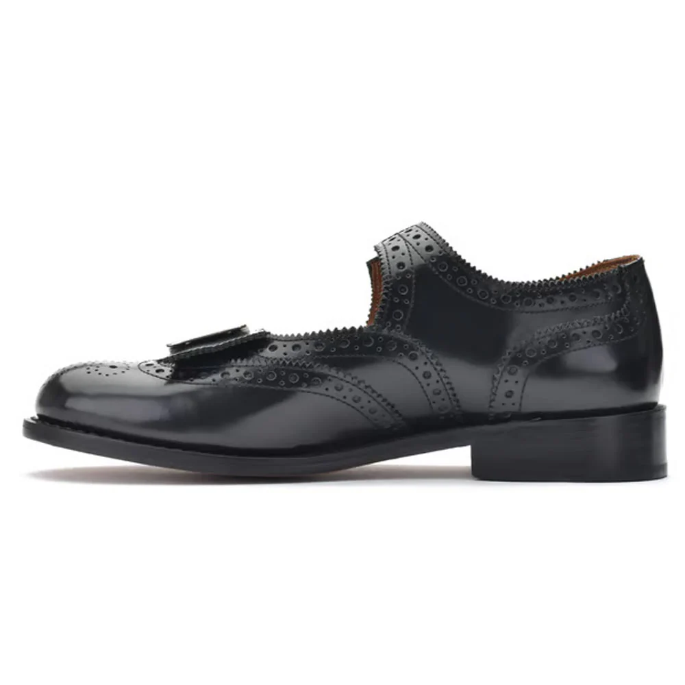 Buckle Ghillie Brogues - Image 5