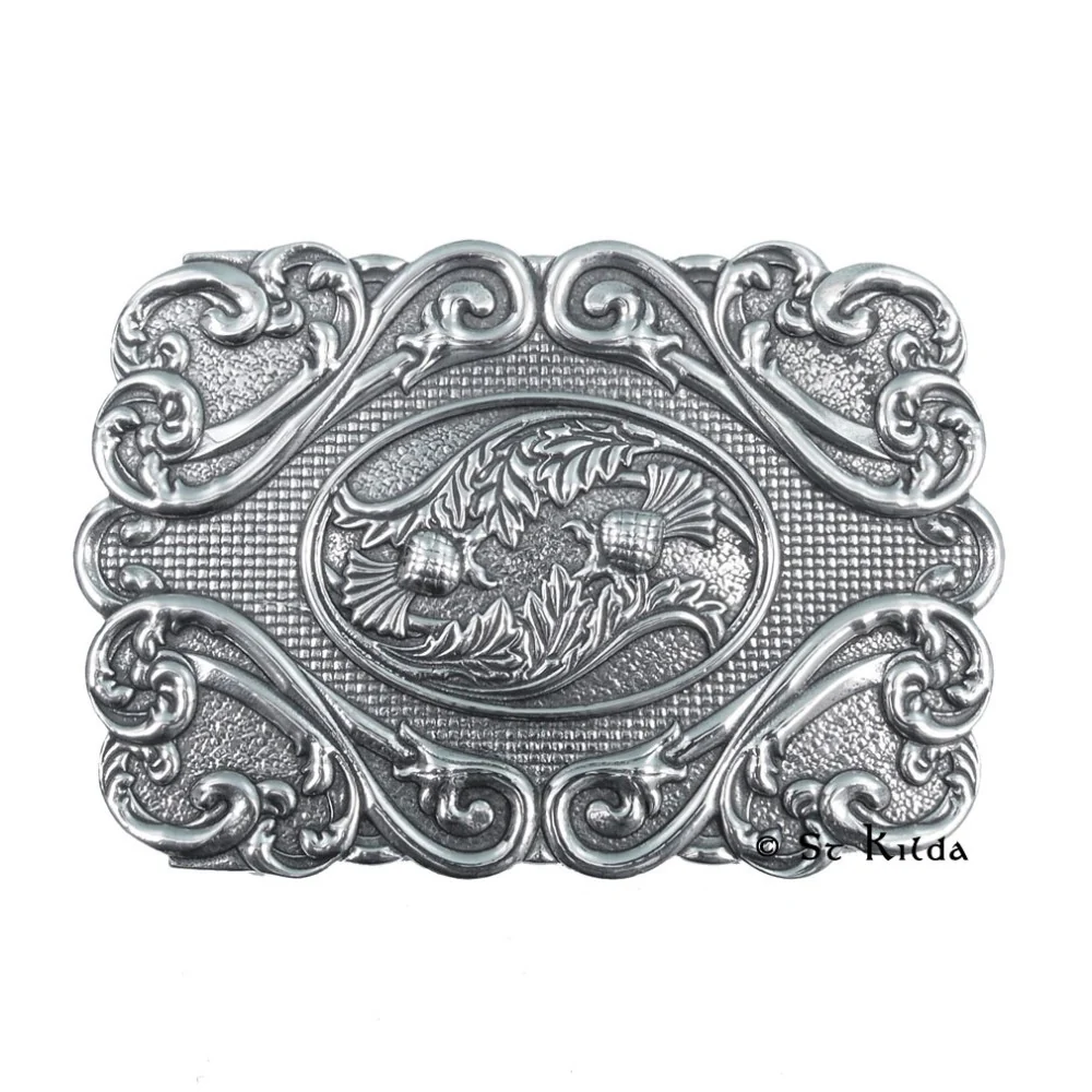 Caledonia Thistle Belt Buckle