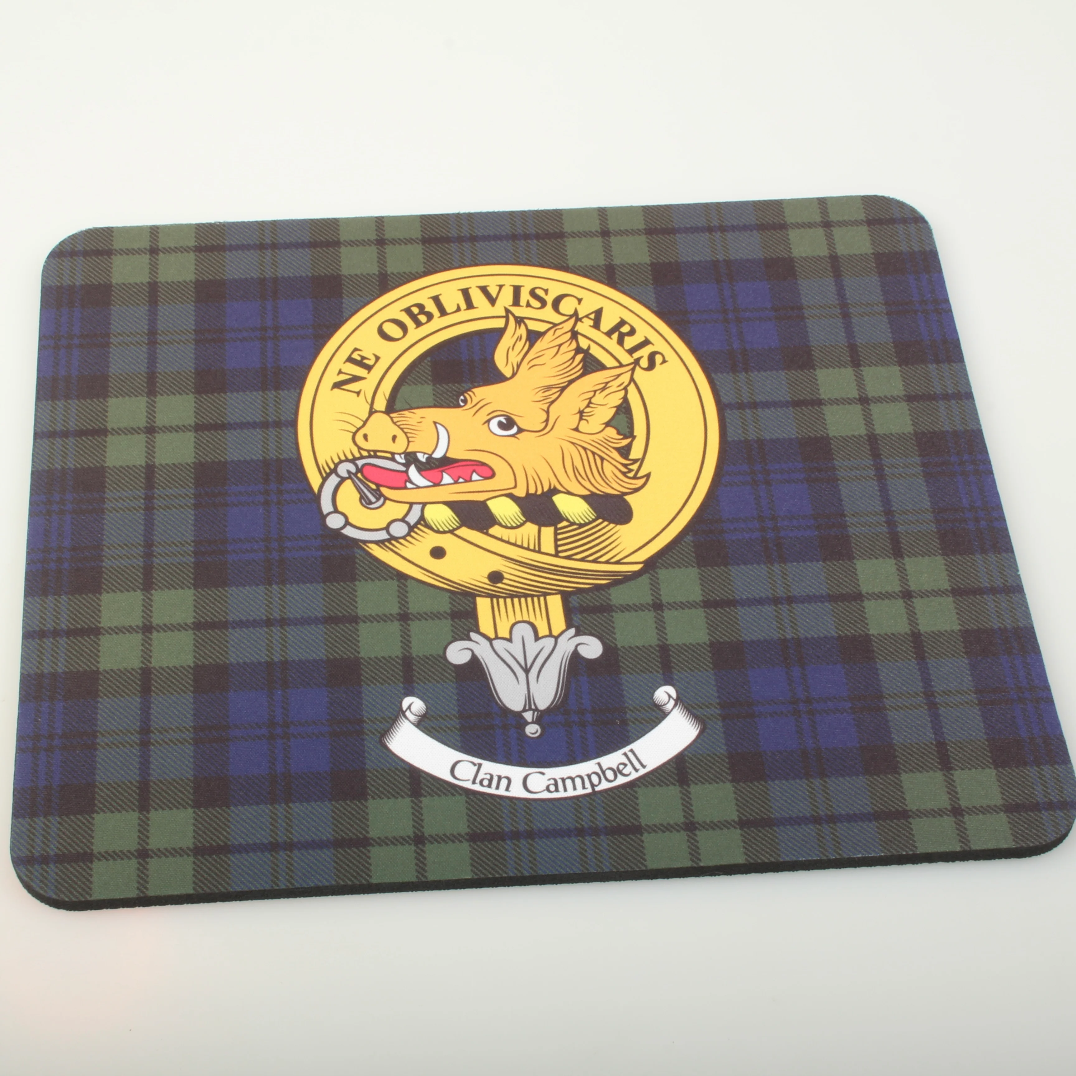Campbell Clan Crest Mouse Pad - Image 3