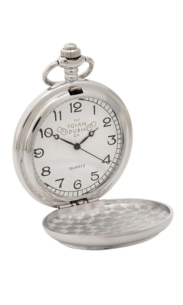 Celtic 2 Piece Quartz Pocket Watch Gift Set - Image 2