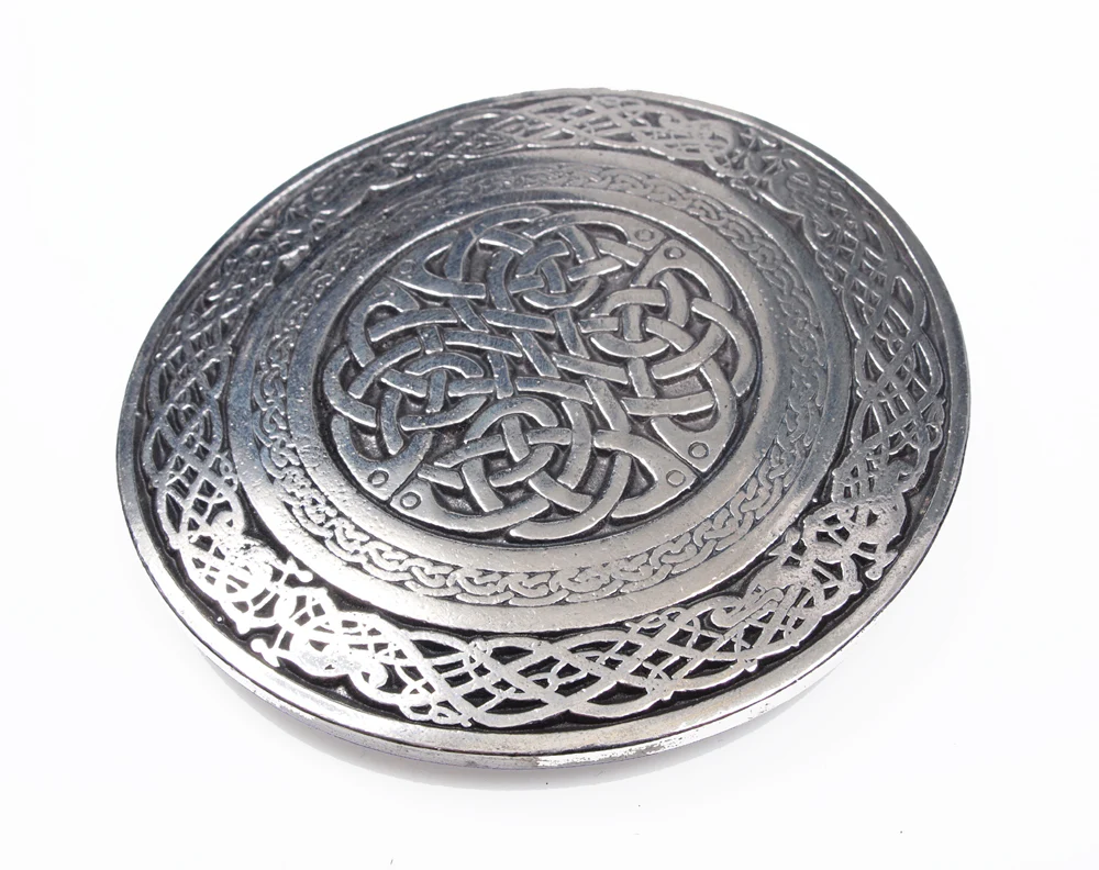 Celtic Circular Belt Buckle