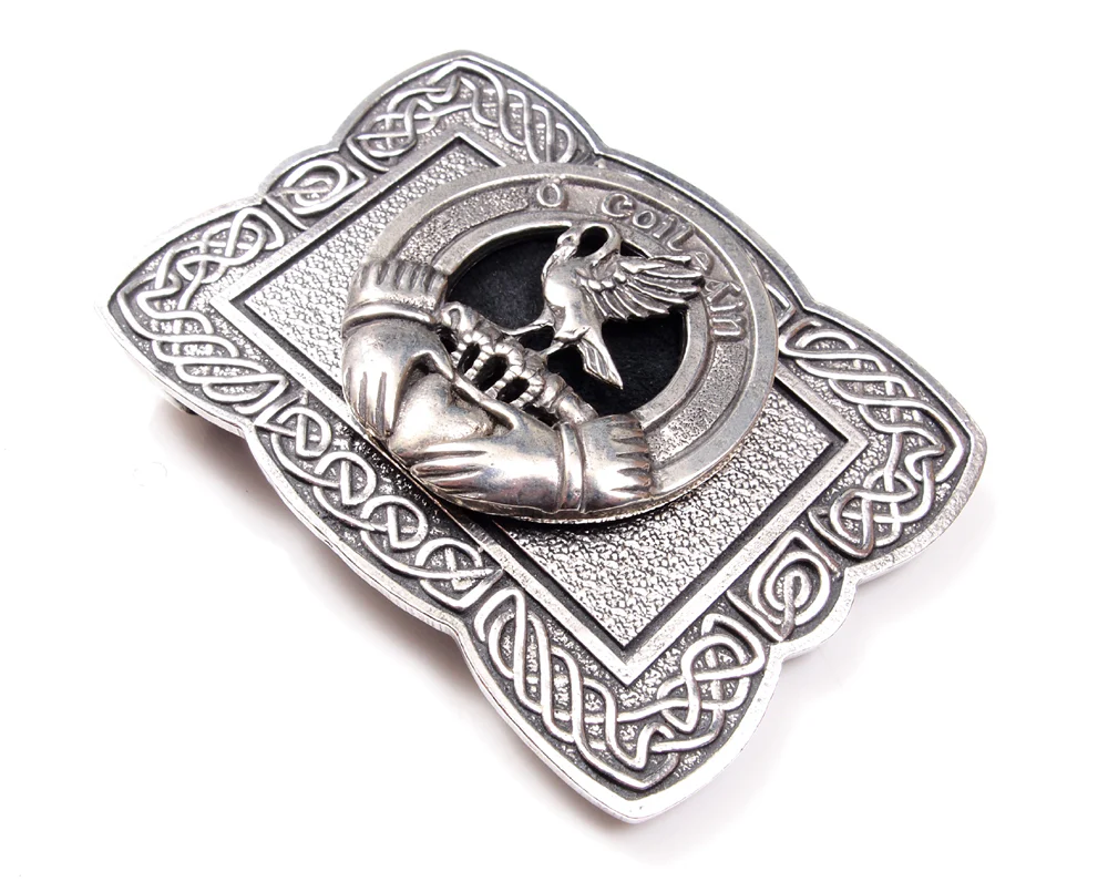 Celtic Clan Crest Buckle For Kilt Belts - All Clans - Image 2