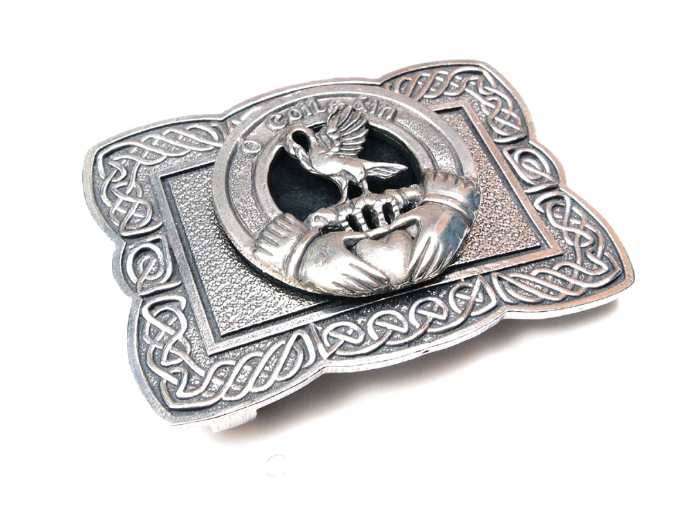 Celtic Clan Crest Buckle For Kilt Belts - All Clans - Image 3