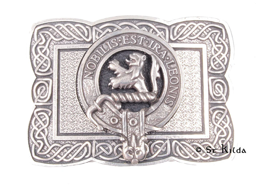 Celtic Clan Crest Buckle For Kilt Belts - All Clans - Image 7