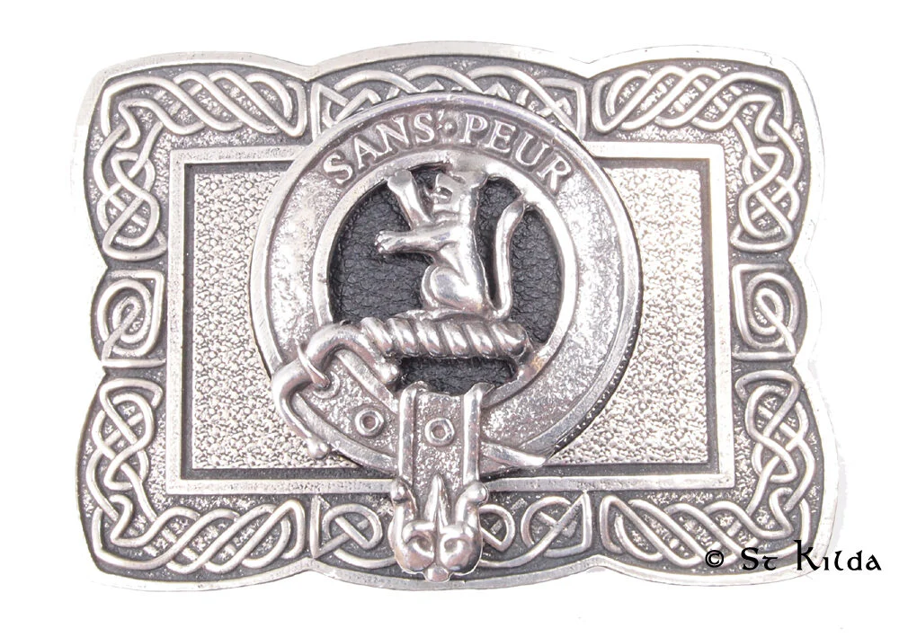 Celtic Clan Crest Buckle For Kilt Belts - All Clans - Image 8