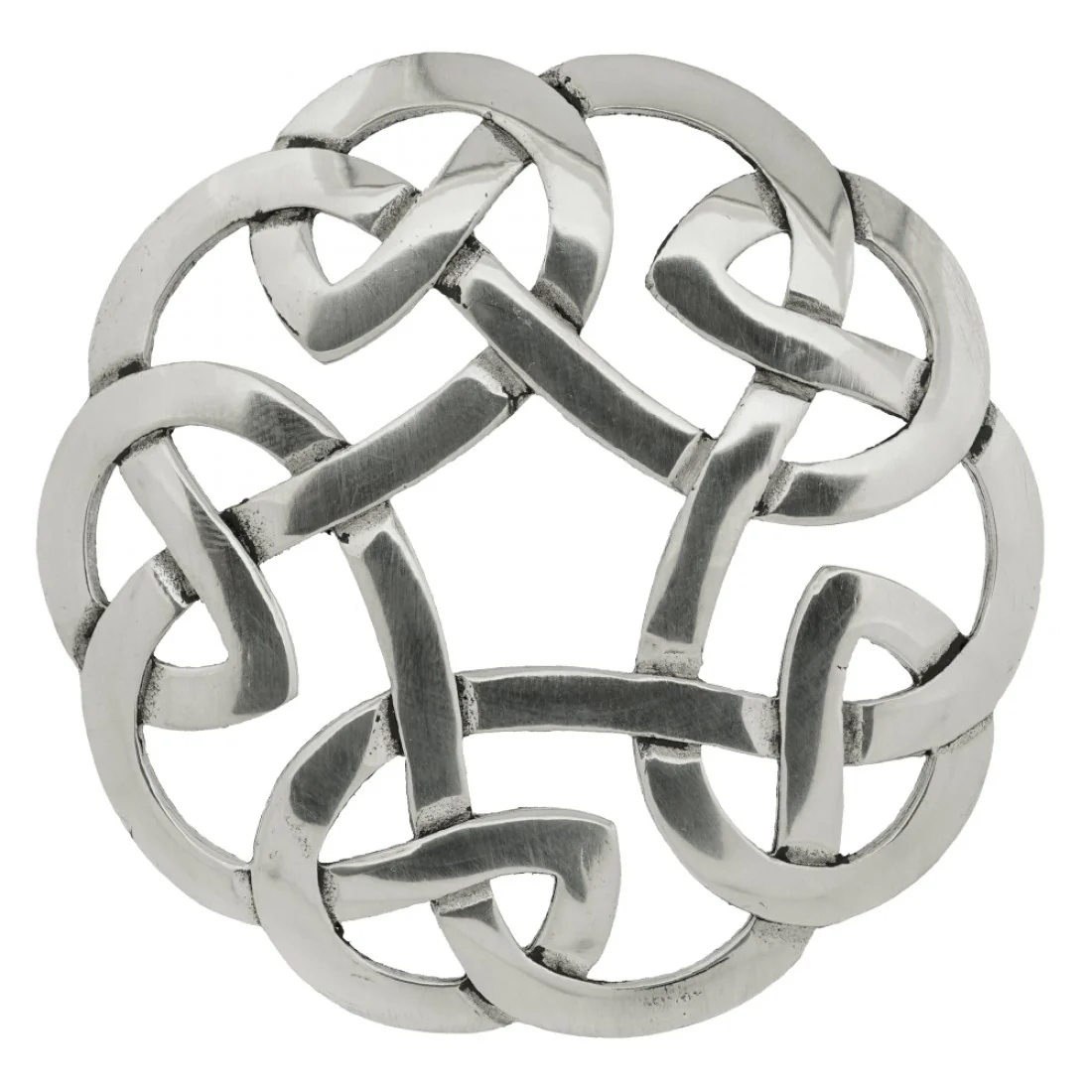 Celtic Interlace Plaid Brooch - Image 2