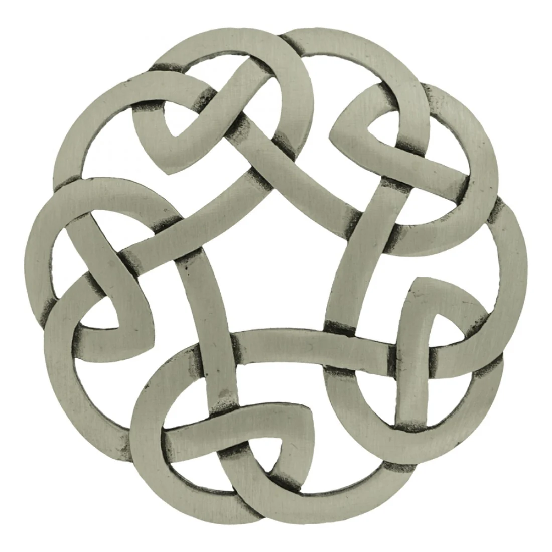 Celtic Interlace Plaid Brooch - Image 3