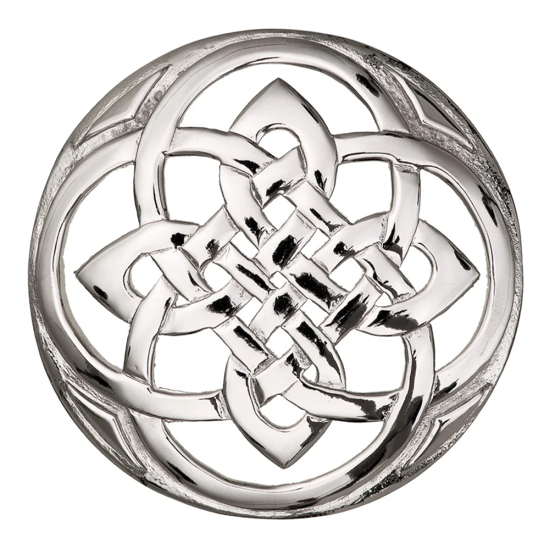 Celtic Plaid Brooch