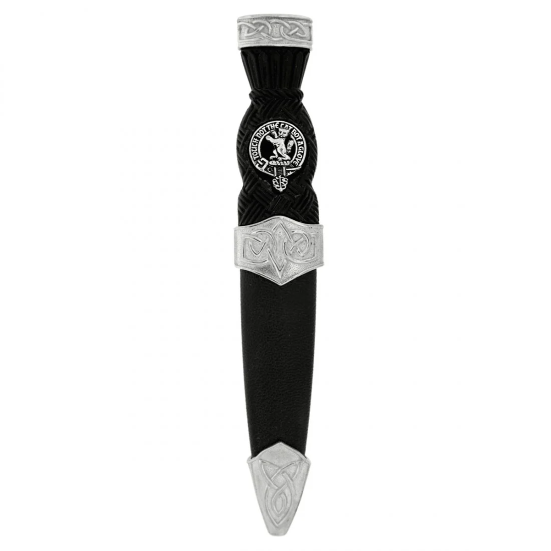 Celtic Plain Top Clan Crest Sgian Dubh - Image 3