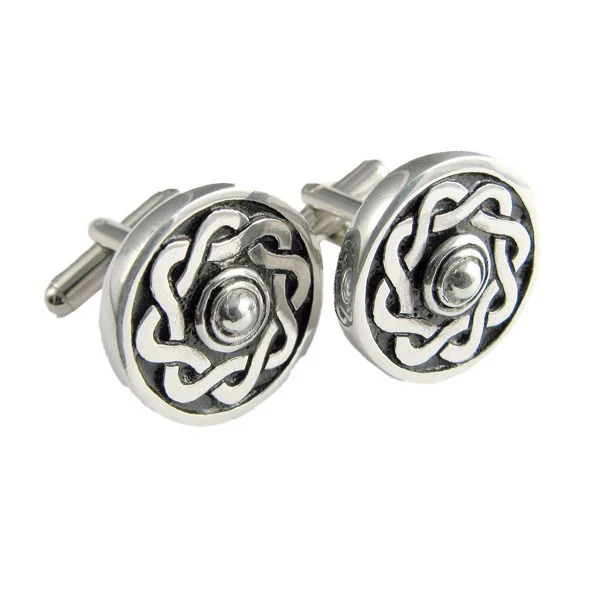 Celtic Targe Kilt Pin & Cufflink Set - Image 4
