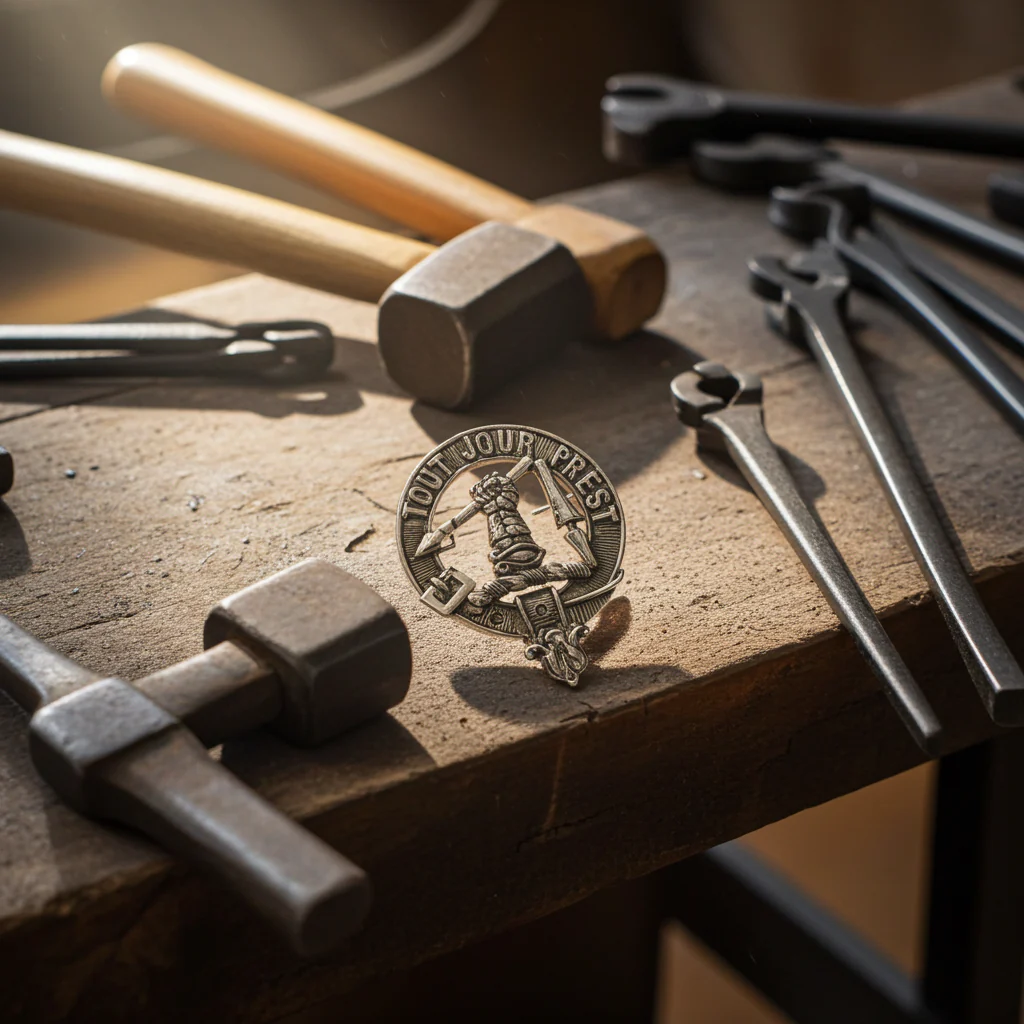 Clan Crest Badge in Pewter - Image 3