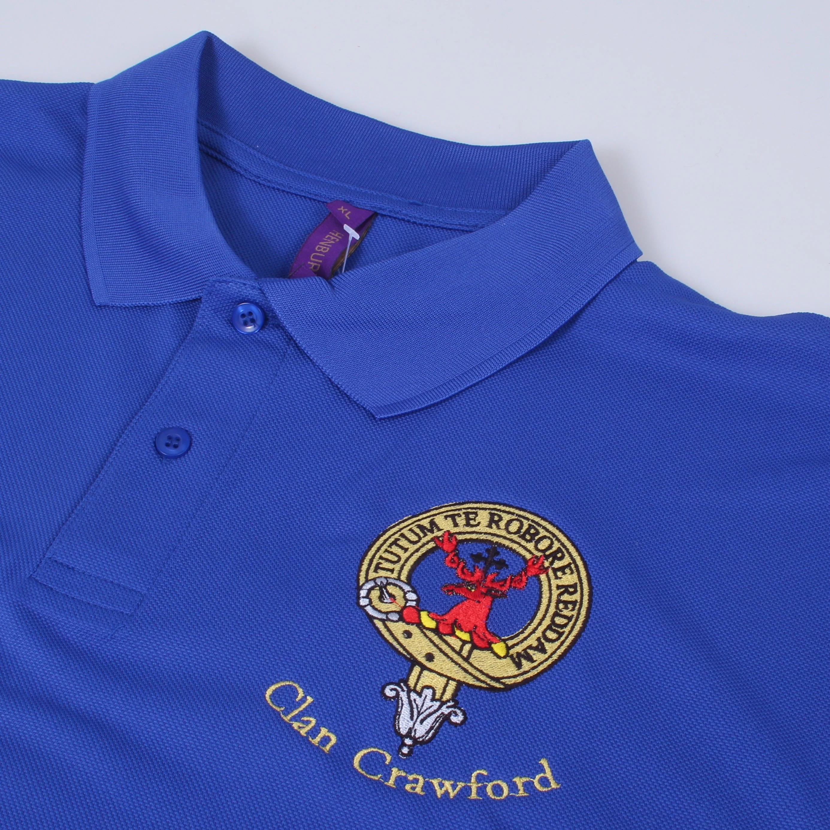 Clan Crest Embroidered Polos - Image 2