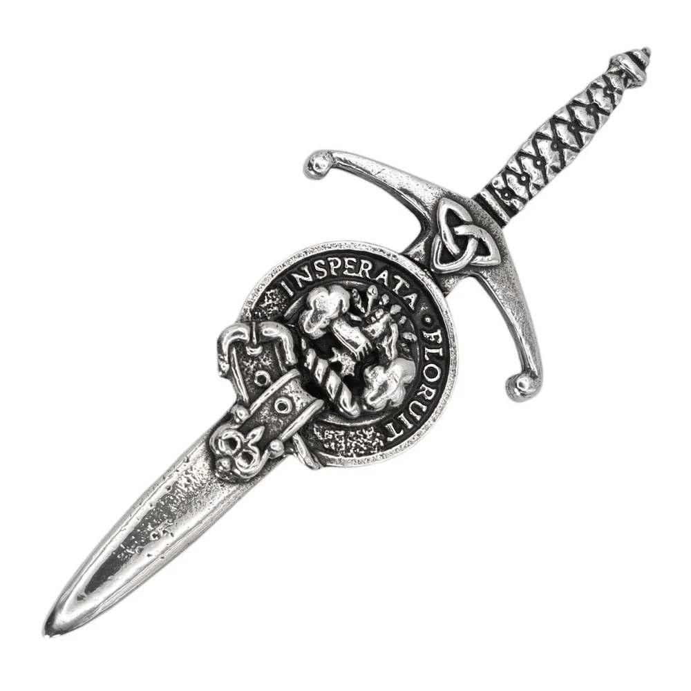 Clan Crest Pewter Kilt Pin with Watson Crest