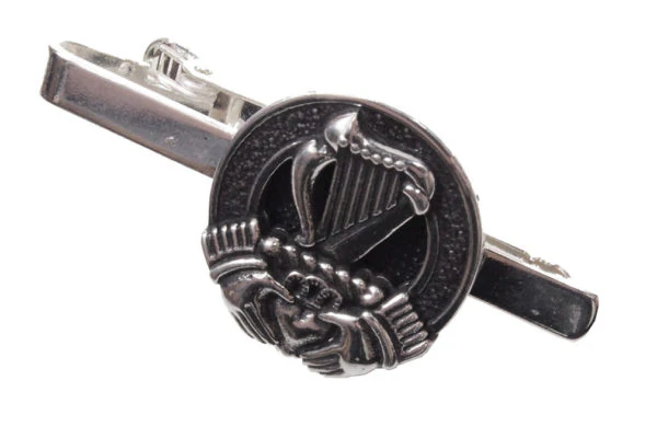 Clan Crest Tie Clips in Pewter - St Kilda - Image 6