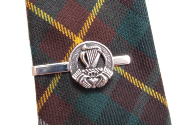 Clan Crest Tie Clips in Pewter - St Kilda - Image 7