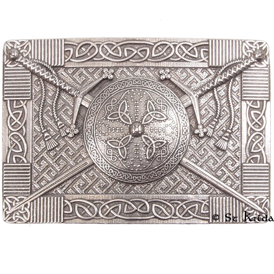 Claymore and Targe Belt Buckle - Image 2