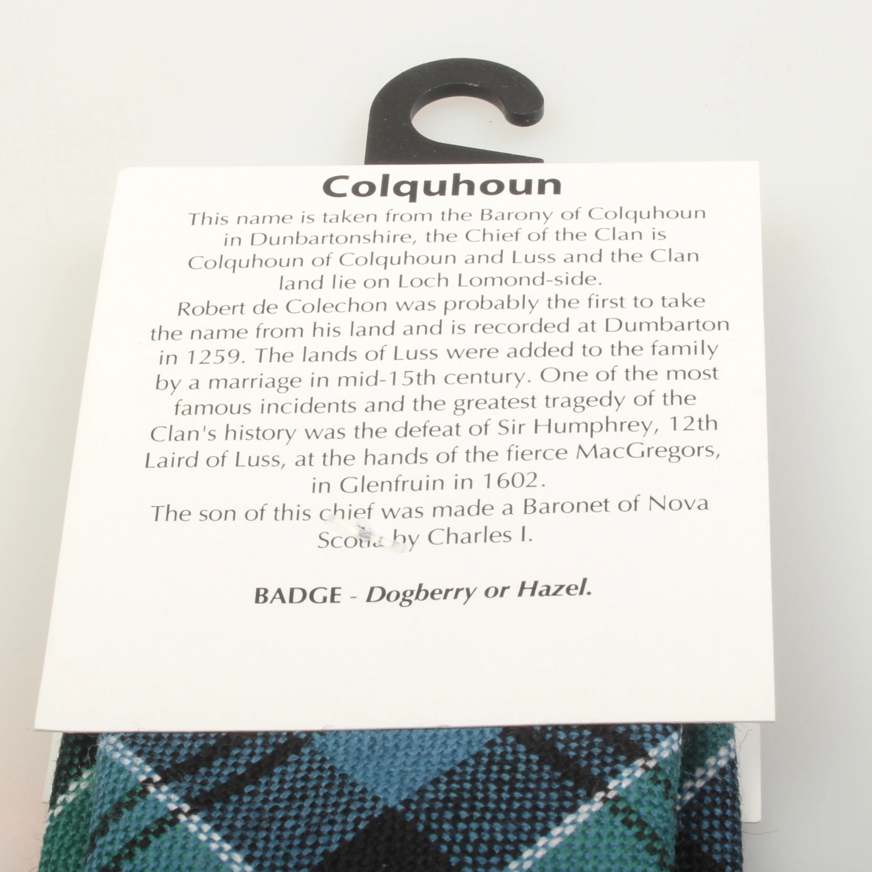 Colquhoun Ancient Tartan Bow Tie - Image 6