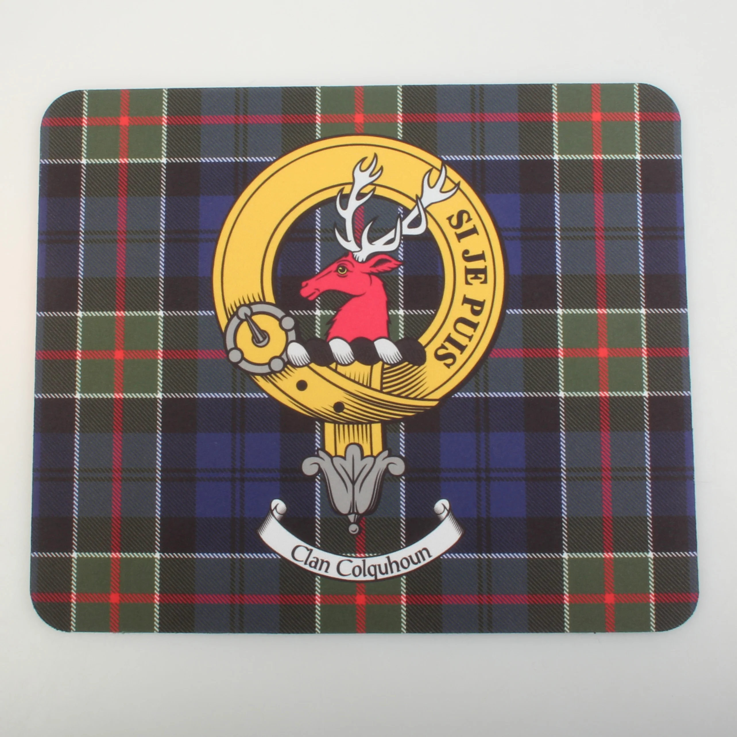 Colquhoun Clan Crest Mouse Pad - Image 3
