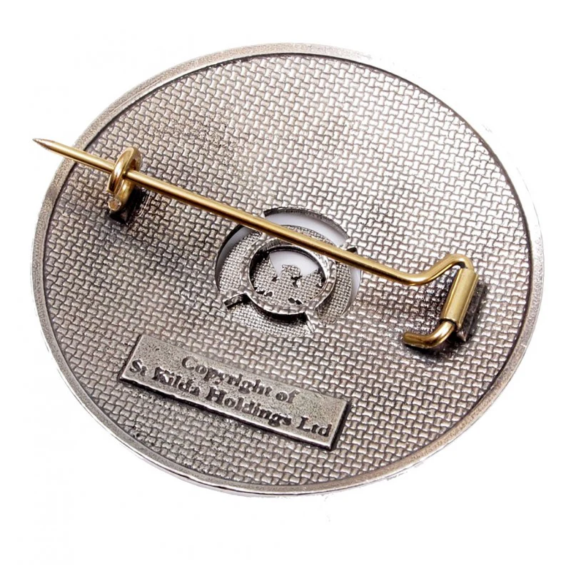 Scottish Clan Crest Saltire Plaid Brooch - Image 3