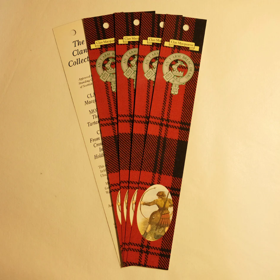 MacQuarrie Bookmarks 5 Pack