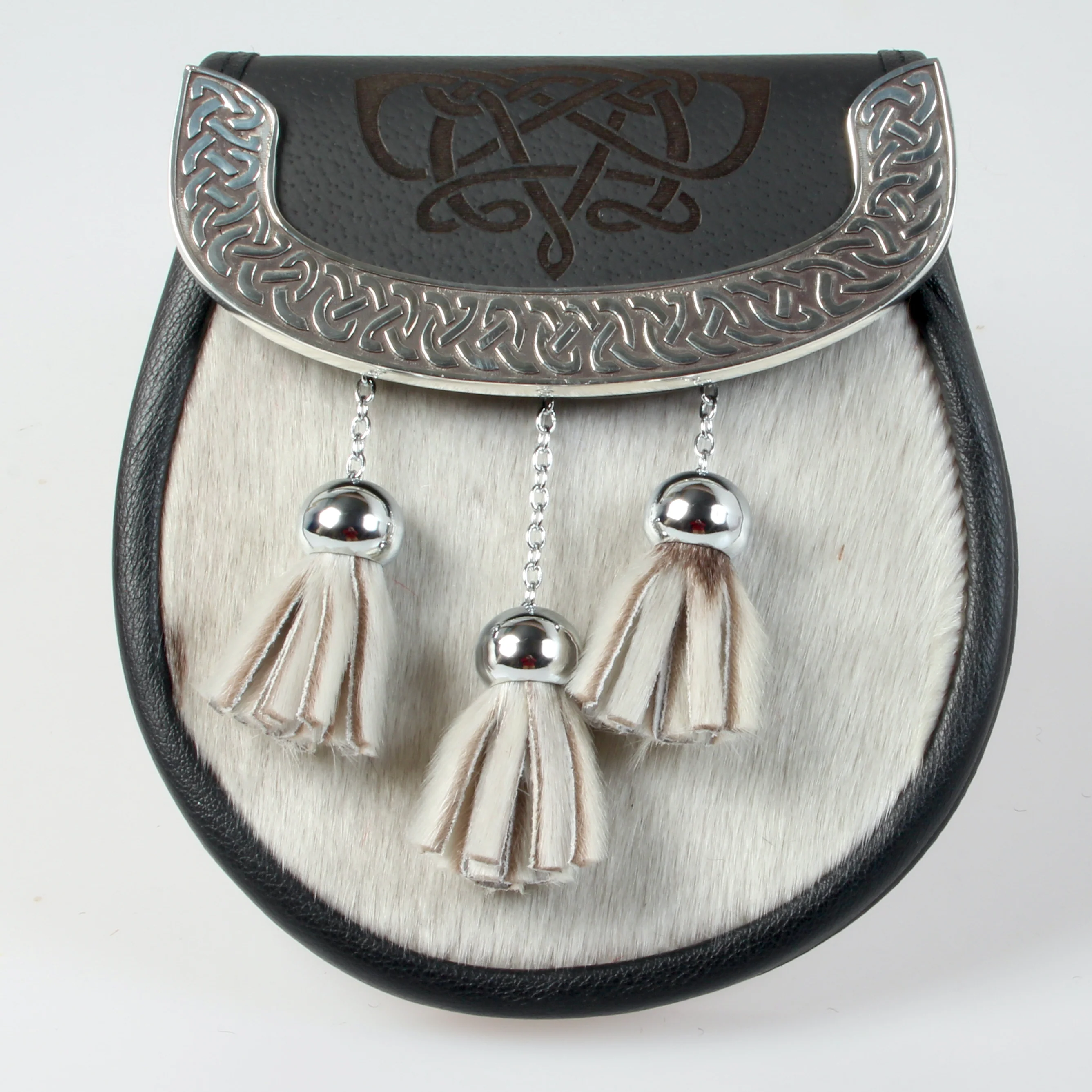 Leather Semi Dress Sporran - Cantle - Image 3