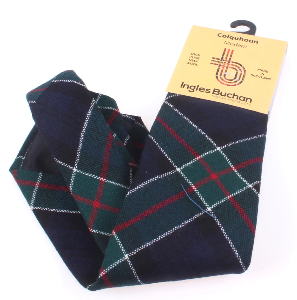 Pure Wool Tie in Colquhoun Modern Tartan - Image 3