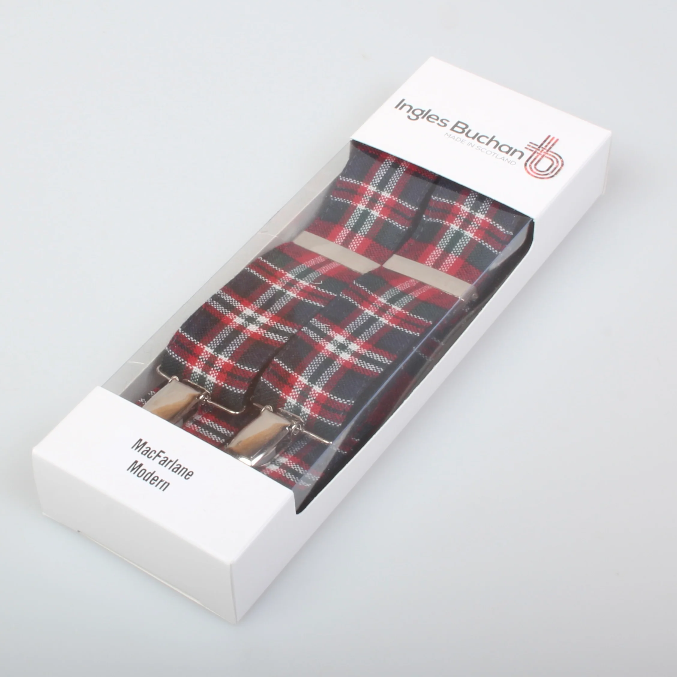 Tartan Braces (suspenders) in MacFarlane Modern