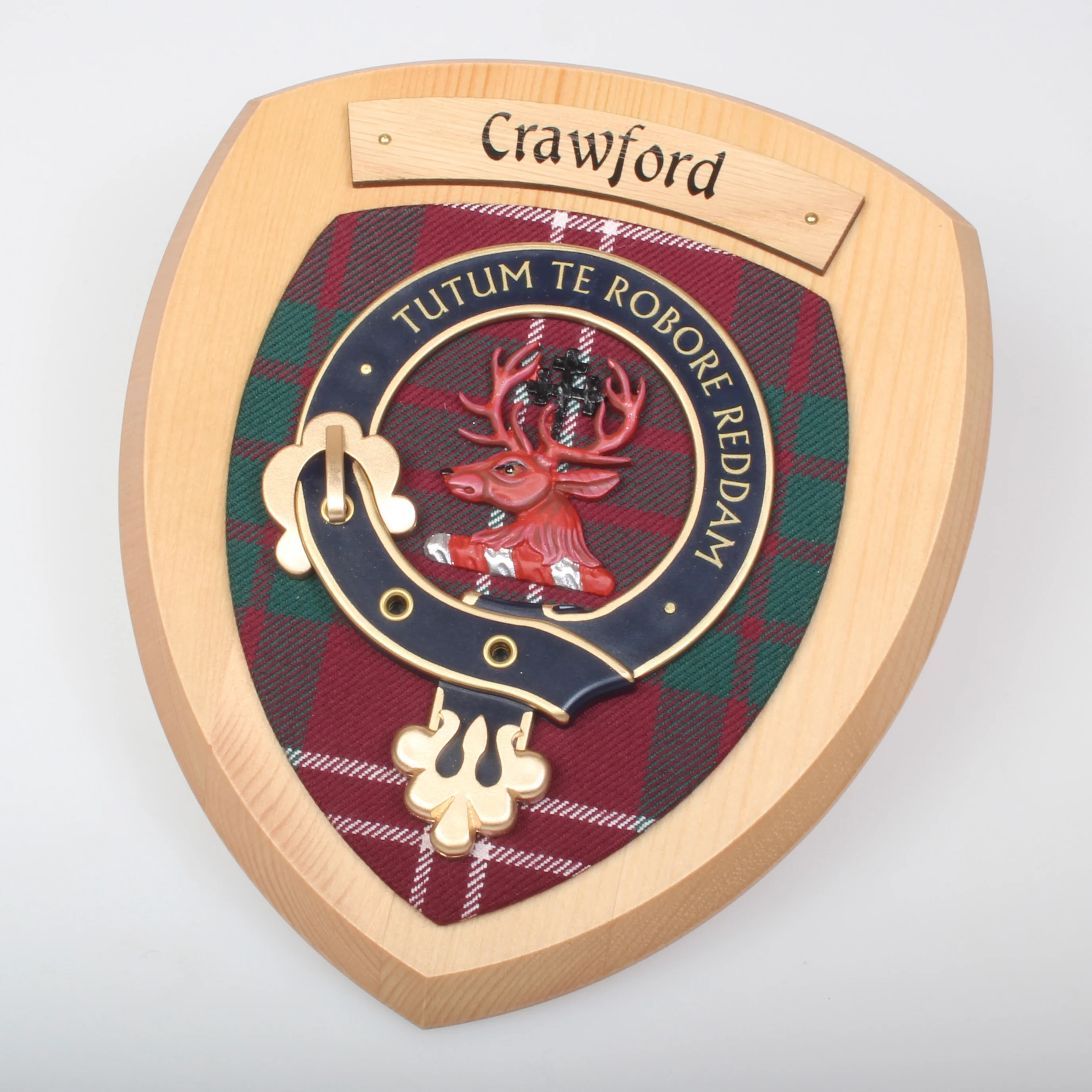 Crawford Clan Crest Plaque - Image 3