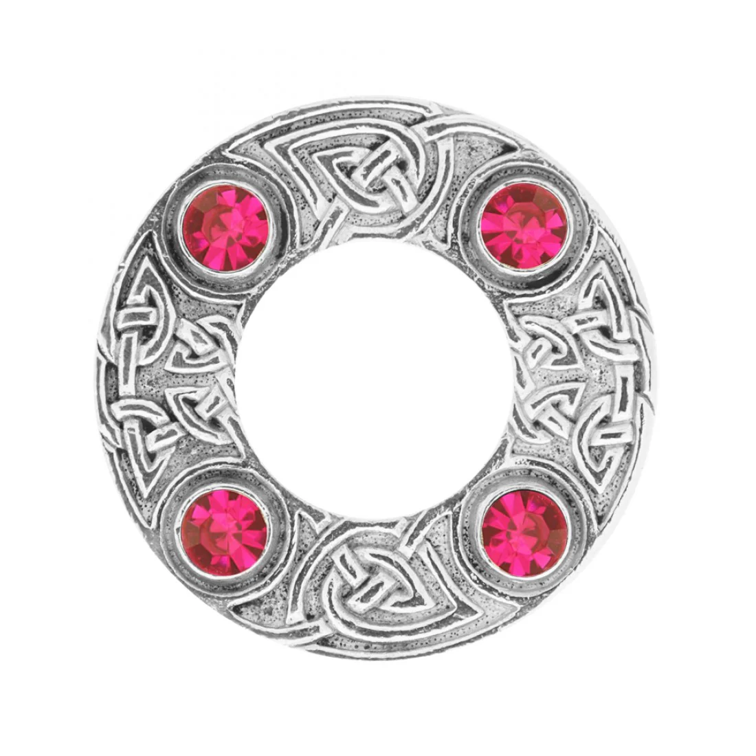 Dancers Celtic Plaid Brooch - Image 2