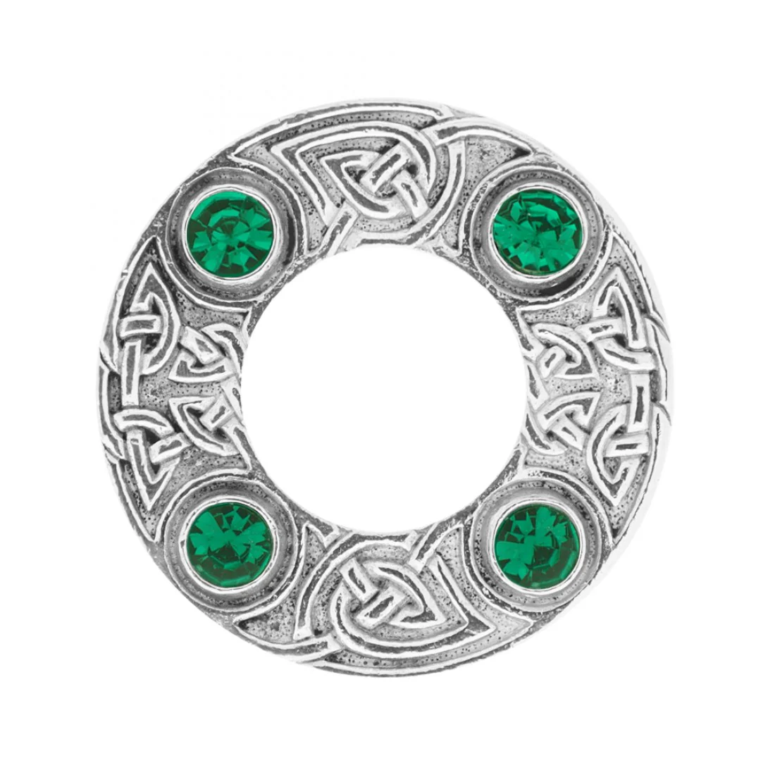 Dancers Celtic Plaid Brooch - Image 3