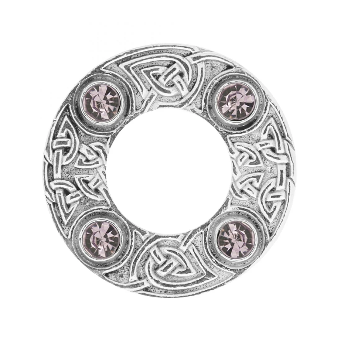 Dancers Celtic Plaid Brooch - Image 4
