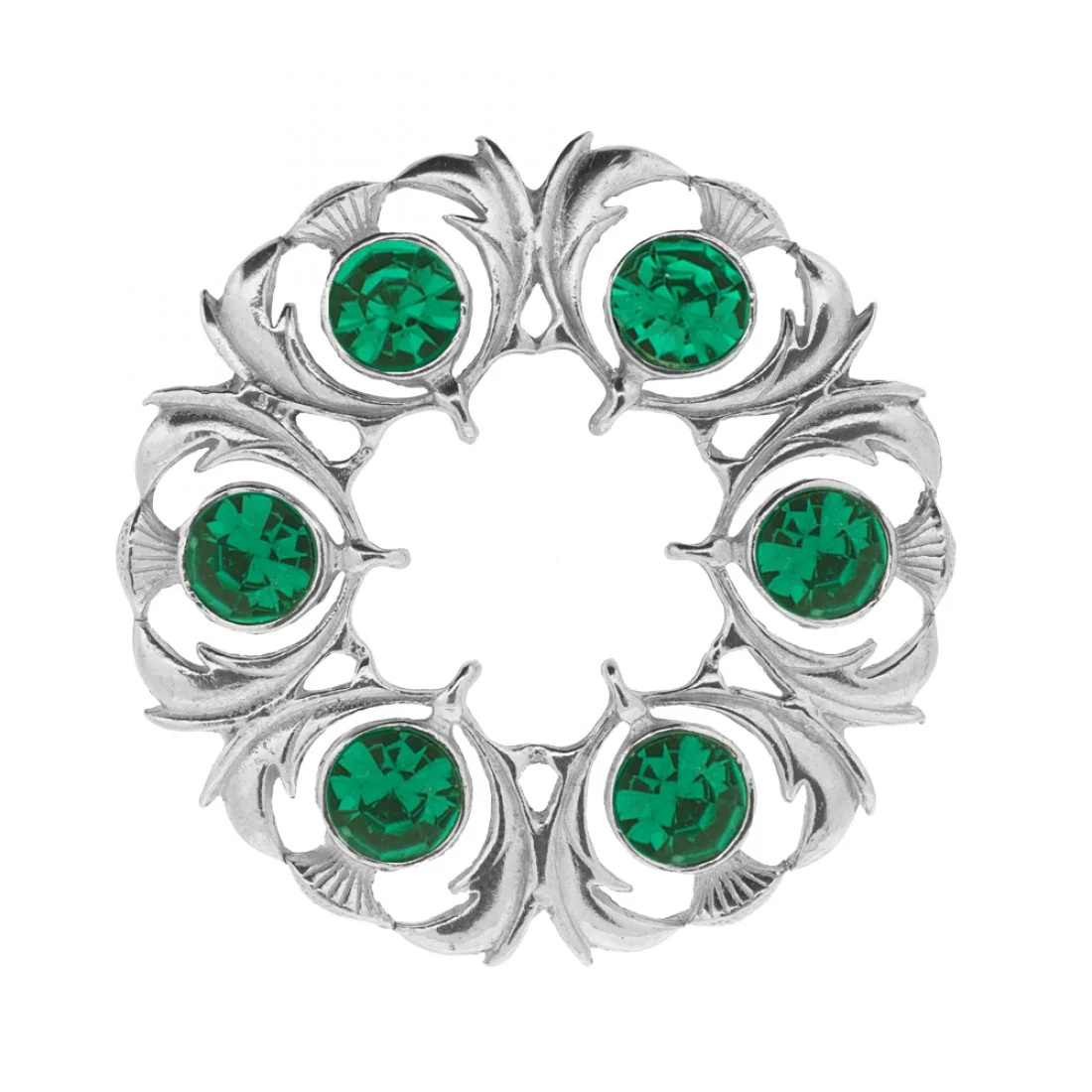 Dancers Thistle Plaid Brooch - Image 4