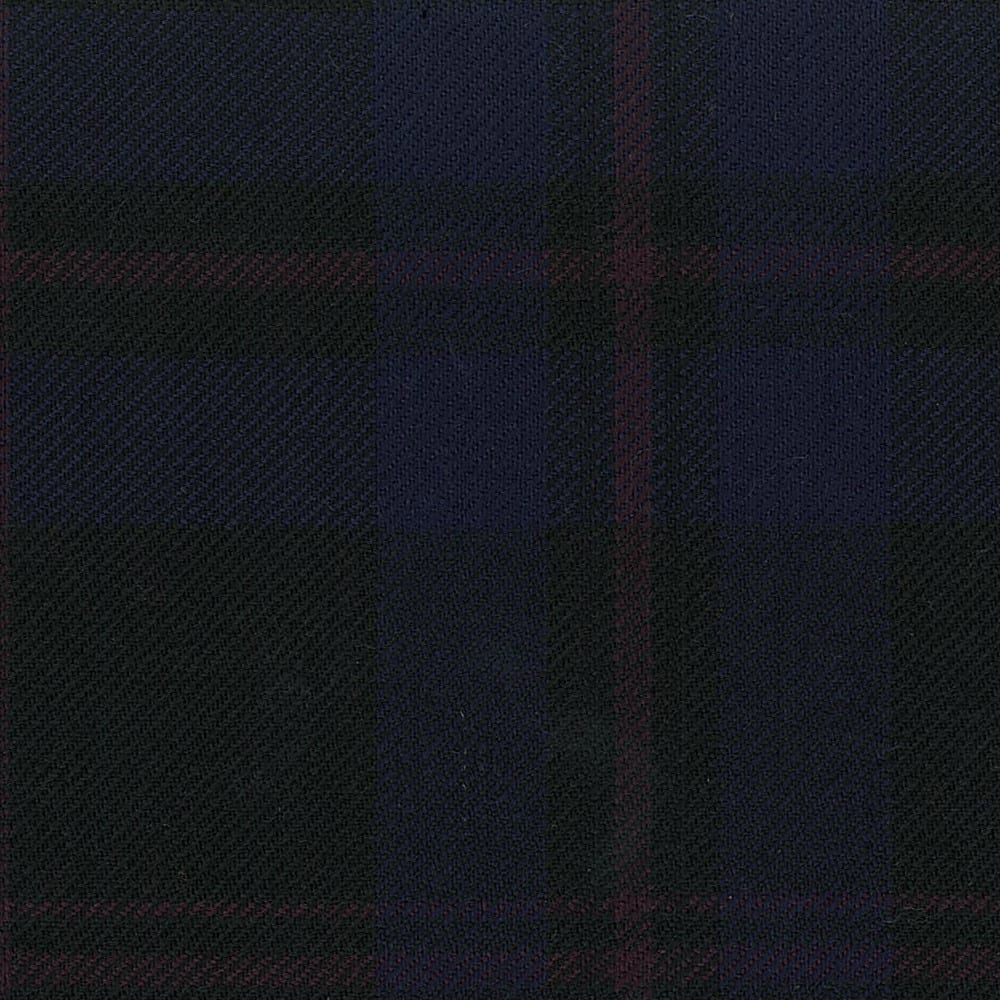 Dark Island Heather - medium weight  tartan - sold by the meter