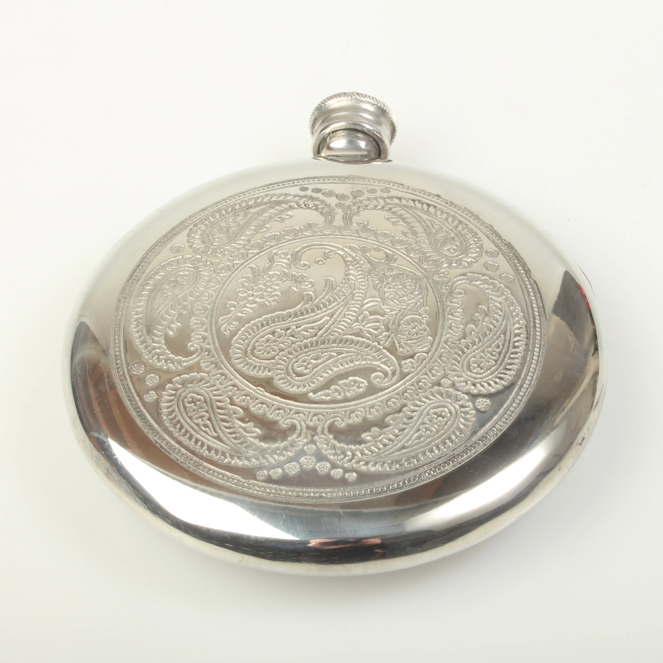 Drummond Paisley Pattern Clan Crest Sporran Flask - Image 2