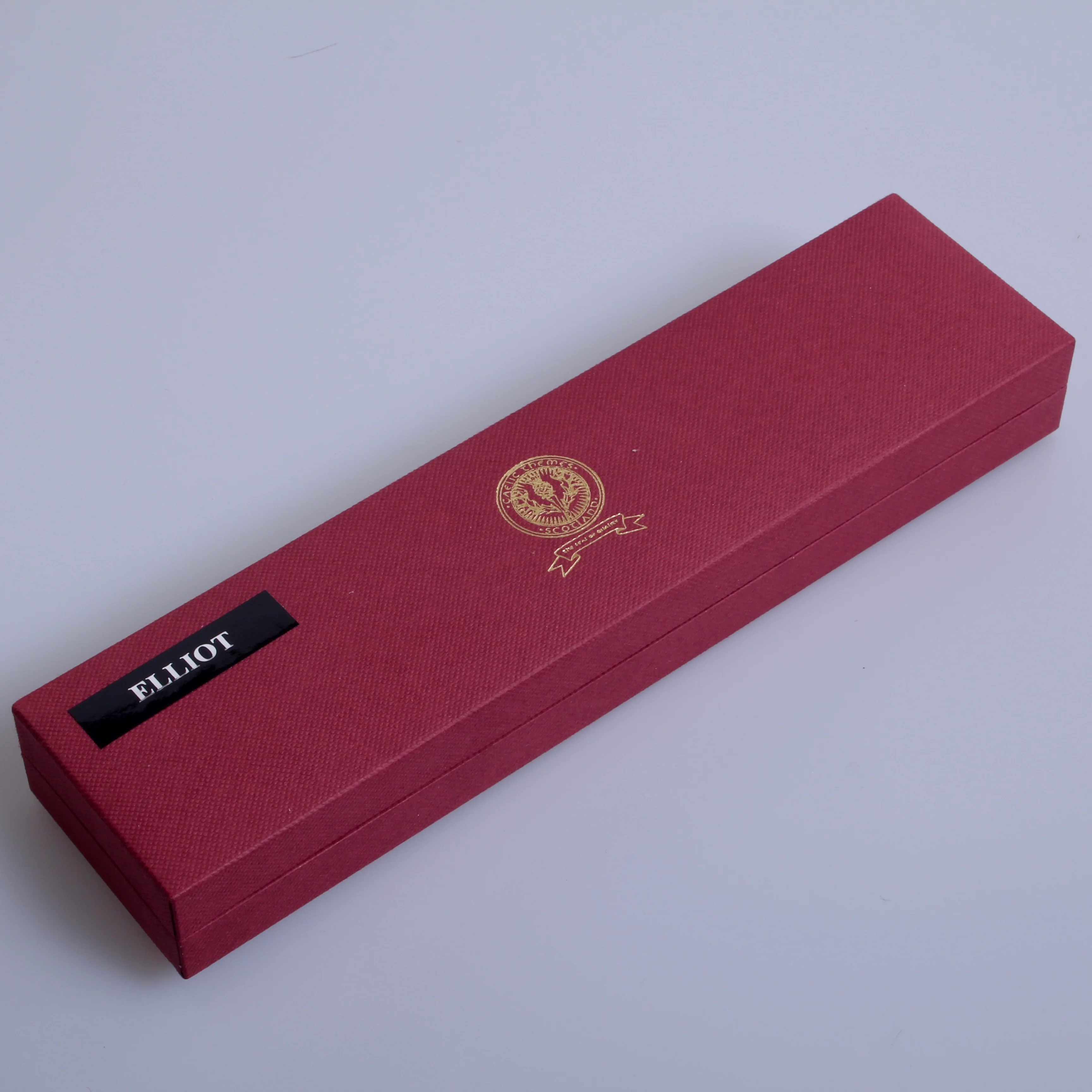 Elliot Clan Crest Sgian Dubh - Stone Top - Image 3
