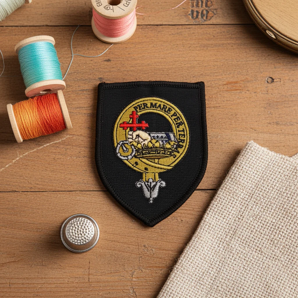 Embroidered Clan Crest Sew on Badge - Image 3