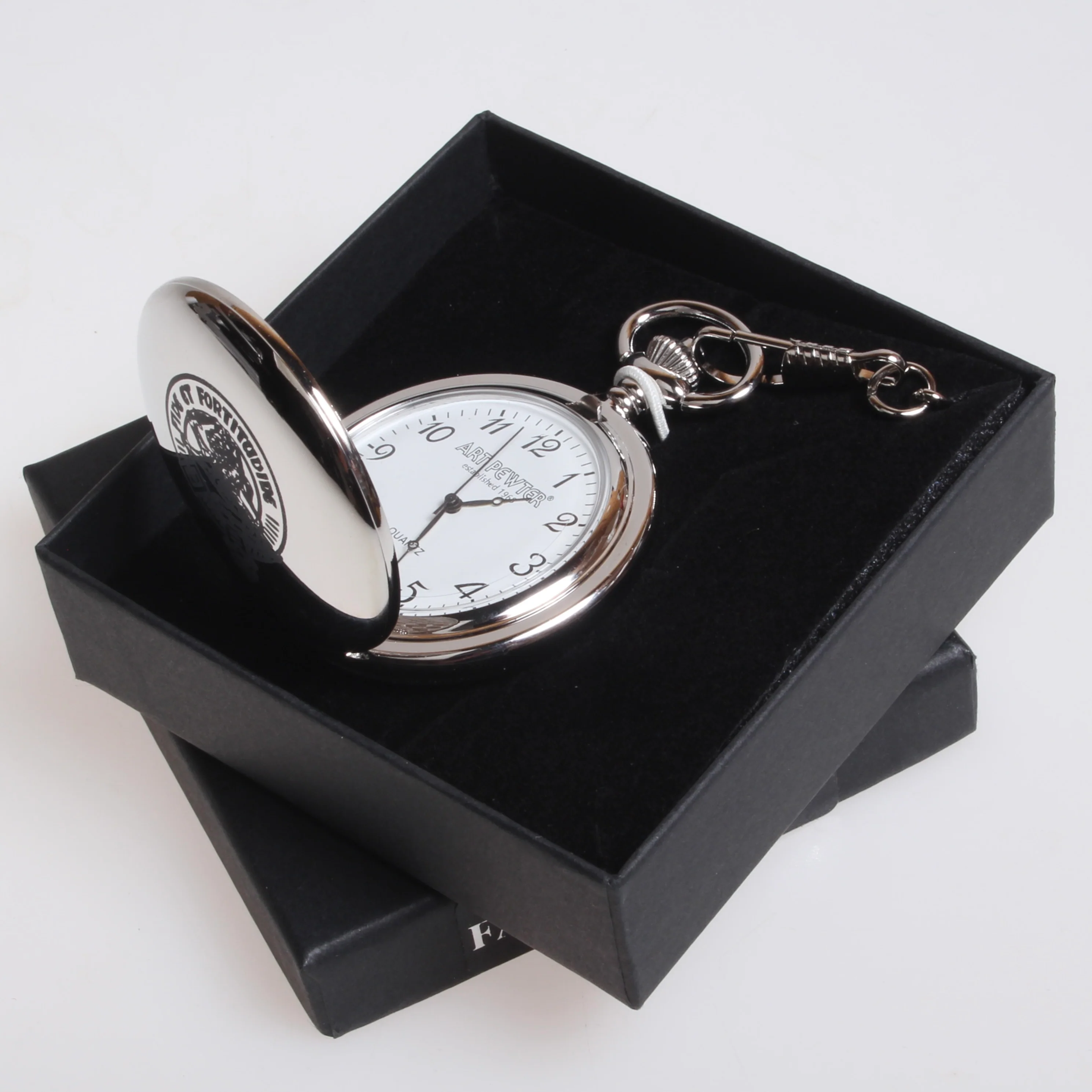 Farquharson Clan Crest Engraved Pocket Watch - Image 2